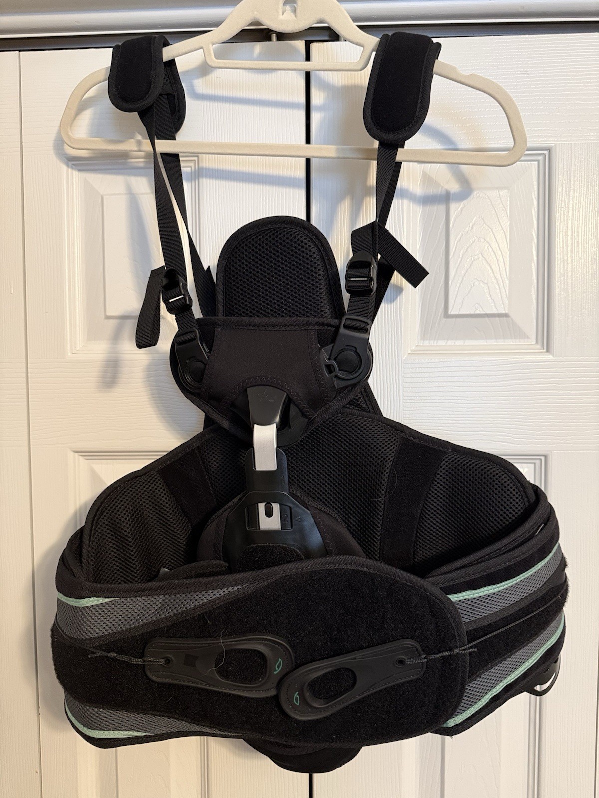 ASPEN Vista TLSO Adjustable Lumbar Back Brace Adjustable Size Clean Black