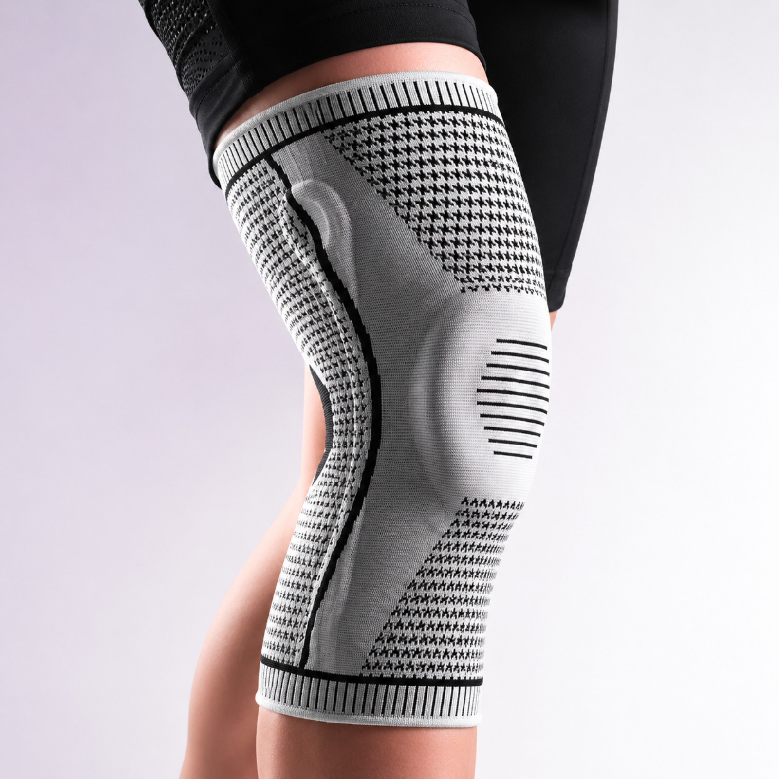 Knee Sleeves Compression Brace Support Sport Joint Injury Pain Arthritis Relief