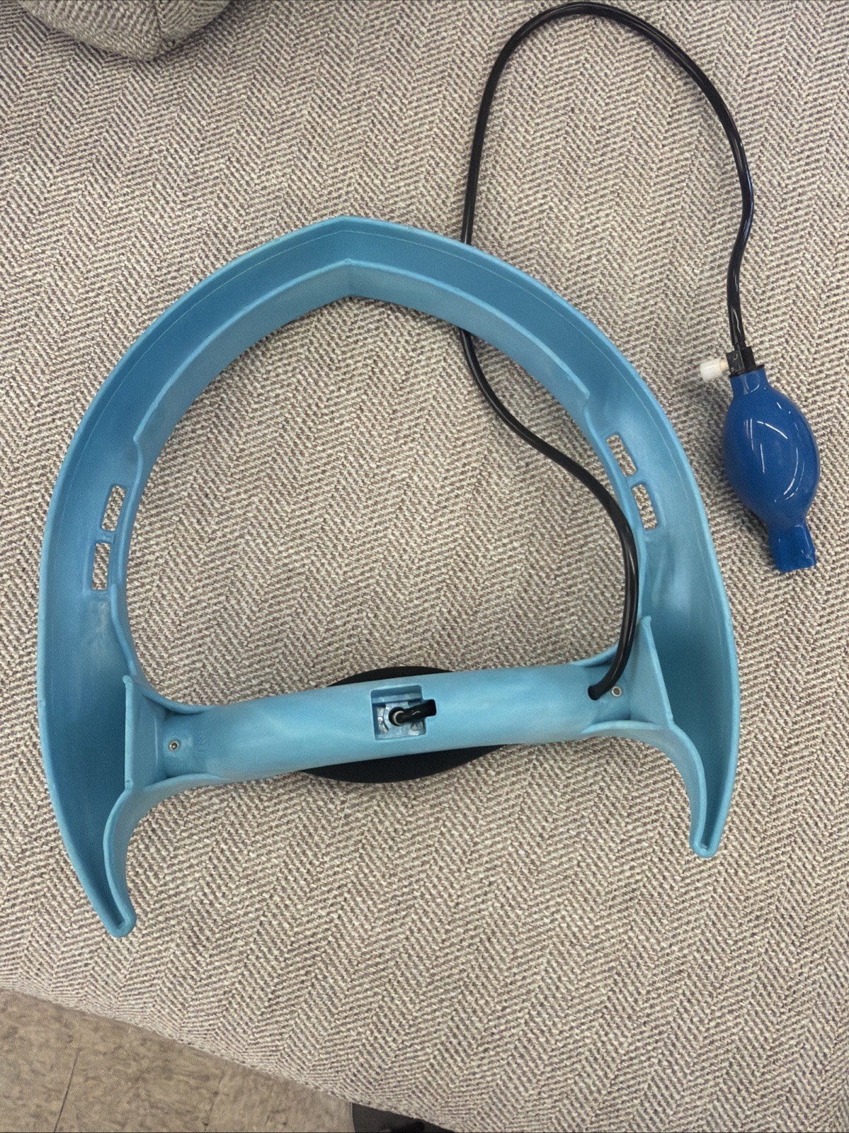 Posture Pump Spine Trainer Neck Traction Device USA Blue