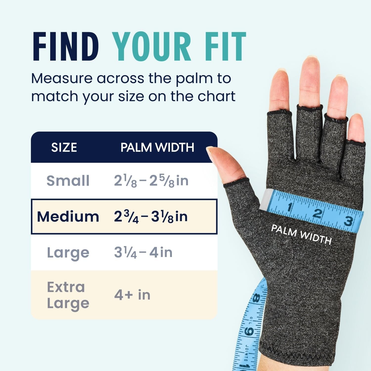 Dr. Frederick’s Original Arthritis Compression Medium (1 Pair), Non-grippy