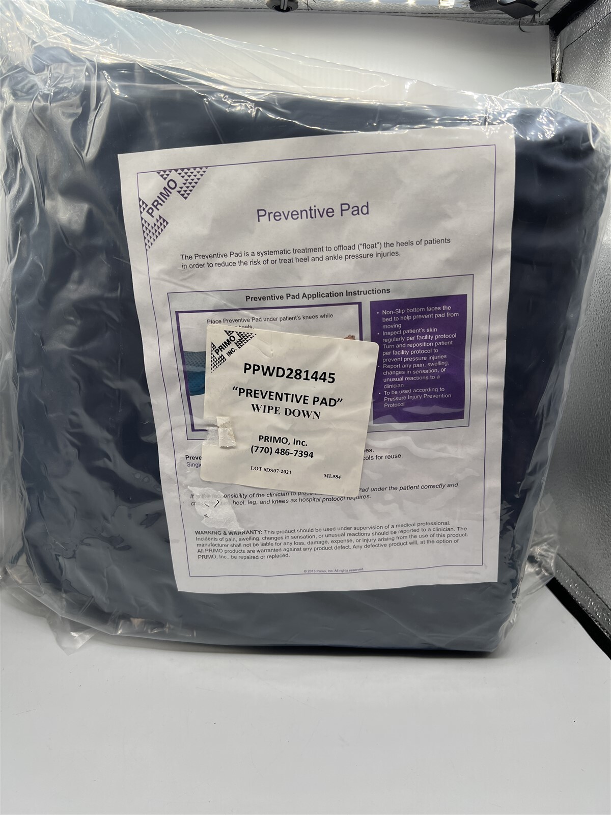 PRIMO PREVENTIVE PAD WIPE DOWN PPWD281445 NAVY BLUE ” OFFLOAD “FLOAT” HEELS”