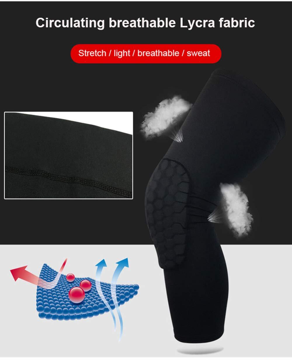 Compression Long Sleeve Support Leg Knee Brace Socks Sport Pain Relief Women Men