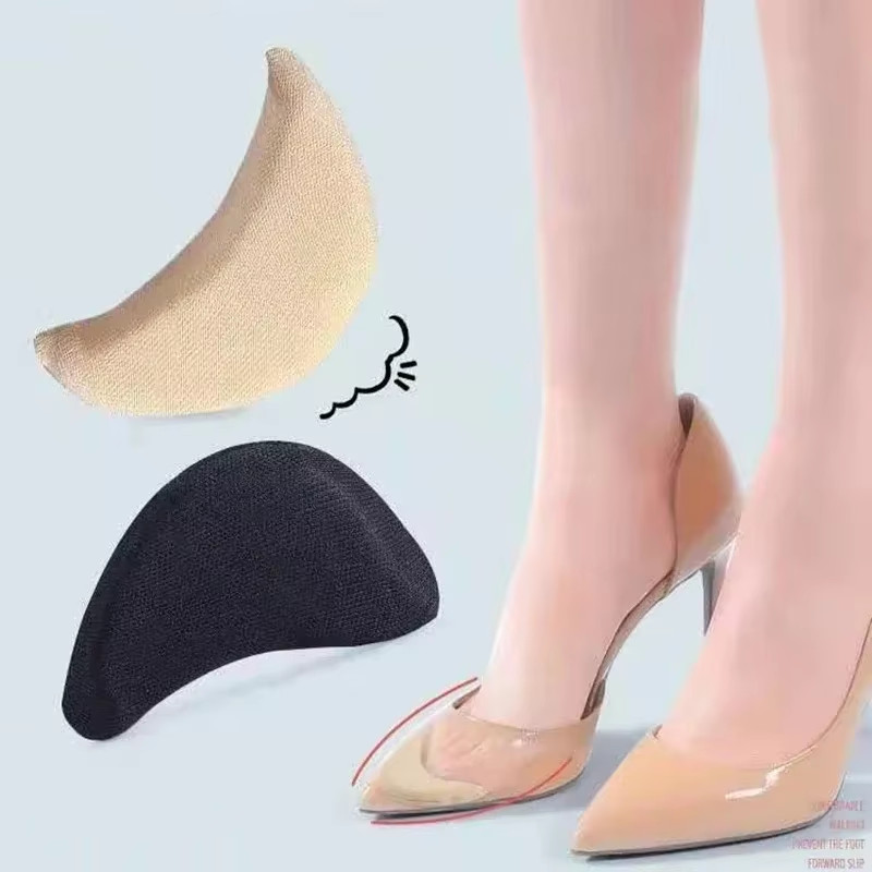 Sponge Forefoot Insert Pads Women Pain Relief High Heel Insoles Reduce Shoes Siz