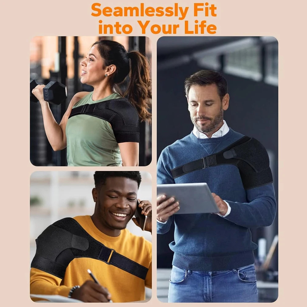 Shoulder Support Sleeve for AC Joint Relief and Shoulder Stability,