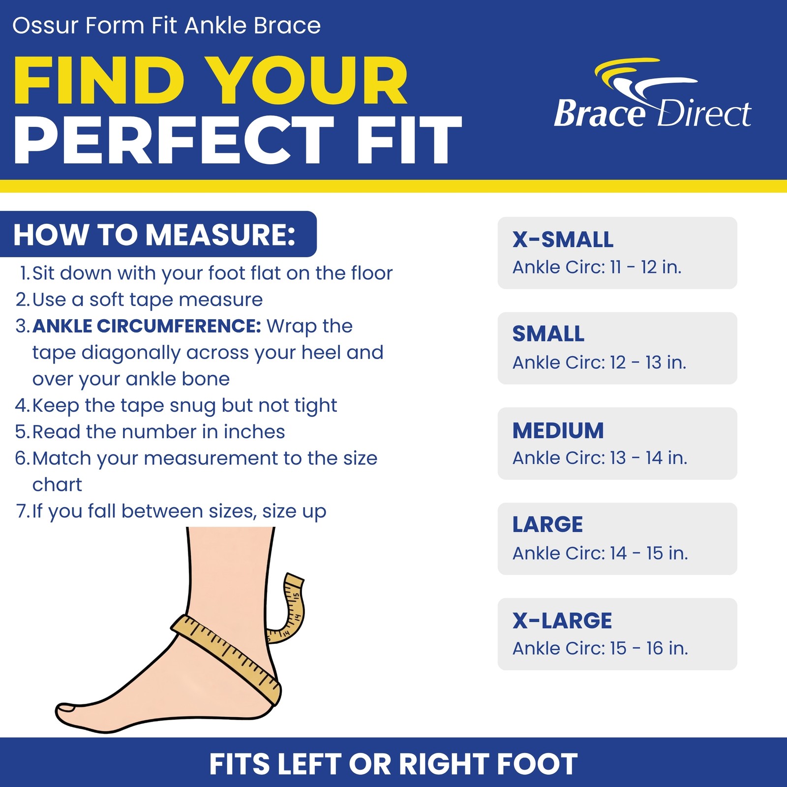 Ossur Form Fit Ankle Brace for Medical Grade Ankle Stability and Protection