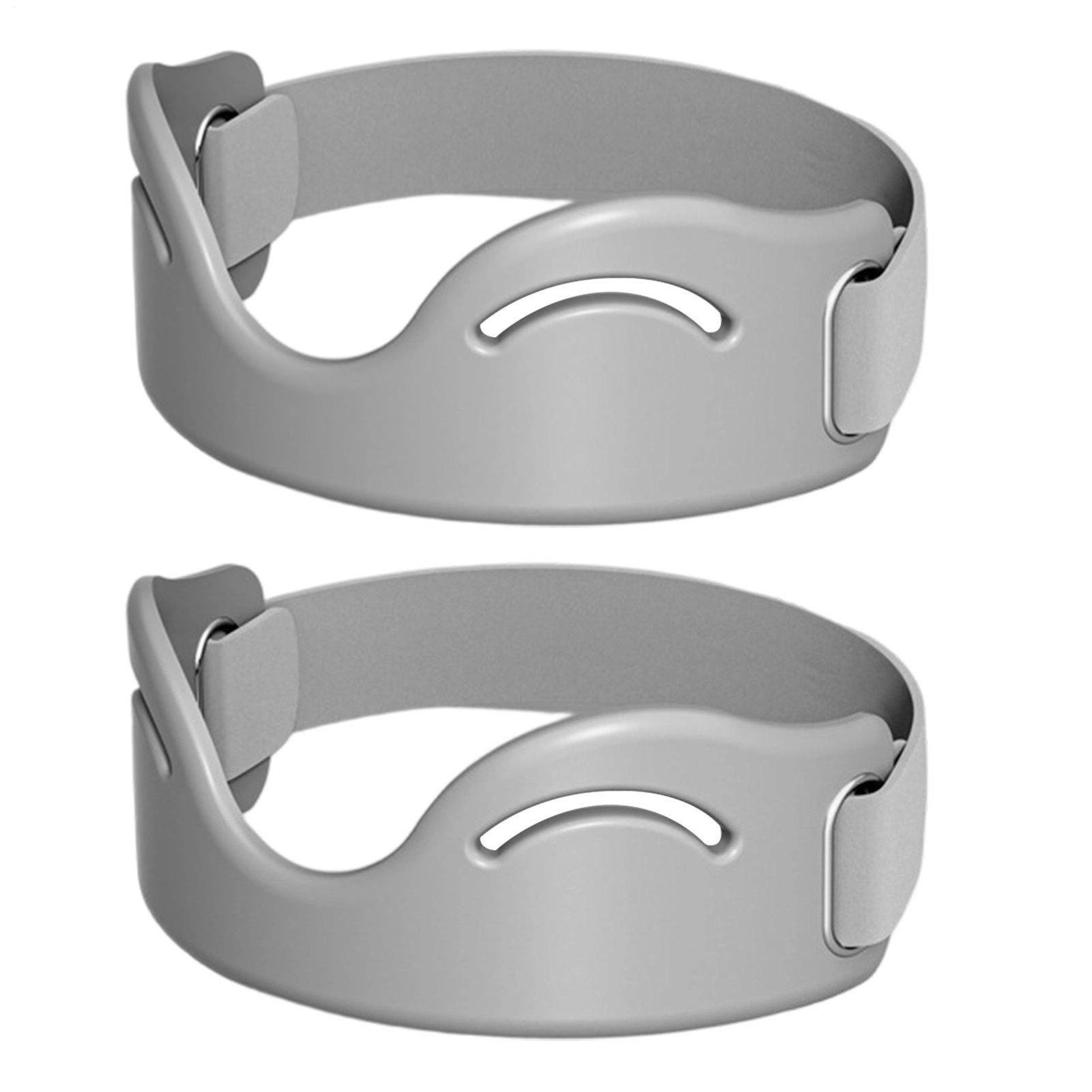 Silicone Patellar Tendon Support Strap – 2 Pack Adjustable Non-Slip Patella Band