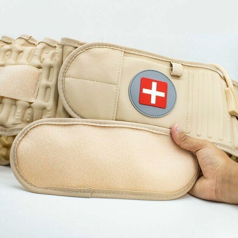 Inflatable Lumbar Spinal Decompression Back Belt Air Traction Waist Protector