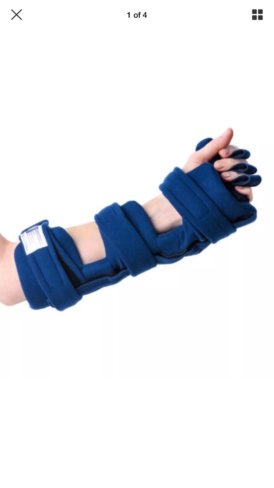 New ACH-101 Comfy Splint Hand Splint Brace Adjustable Cone Orthosis top