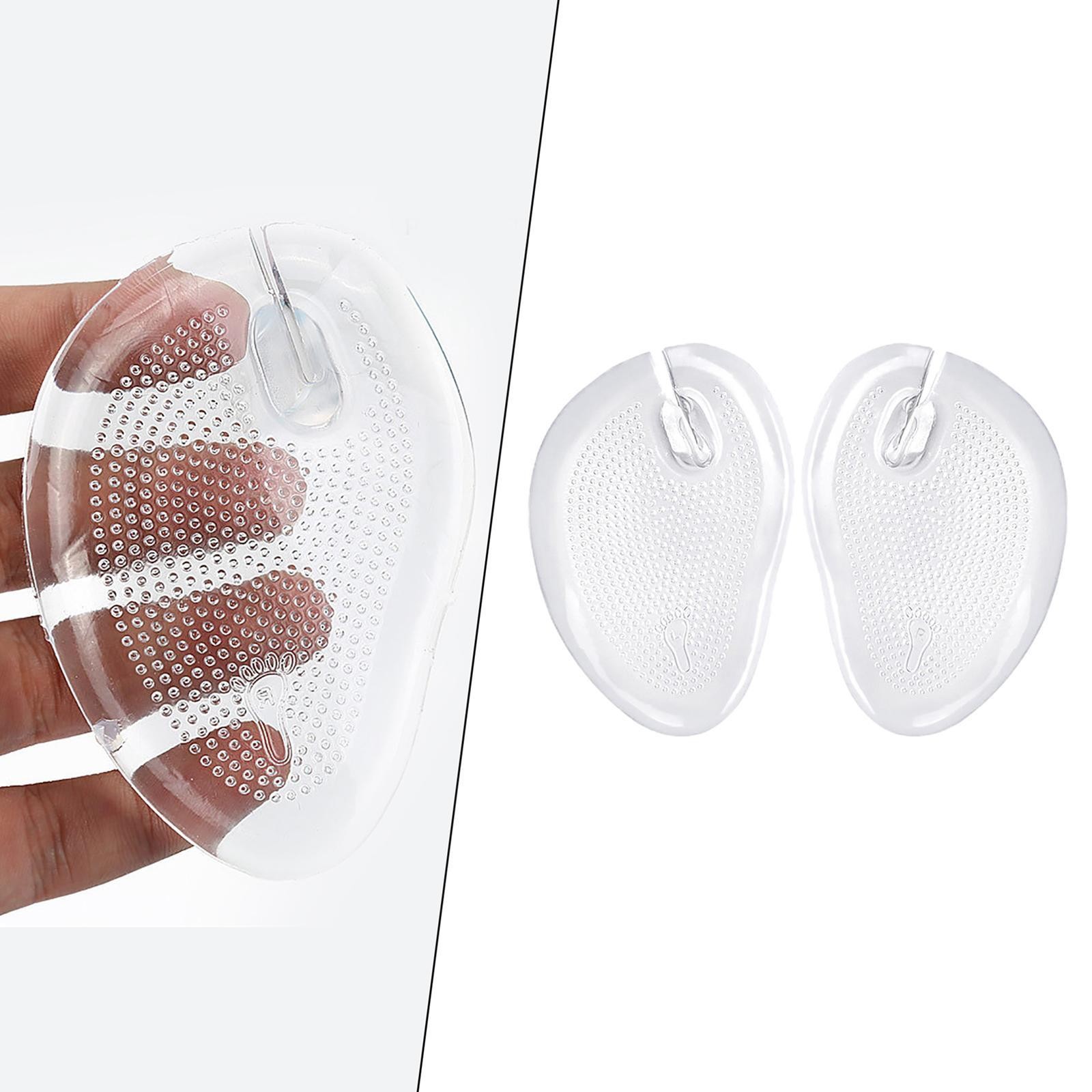 2x Self Gel Forefoot Cushions Sandal Cushions Pad Flip Flop Grip Pads Protectors