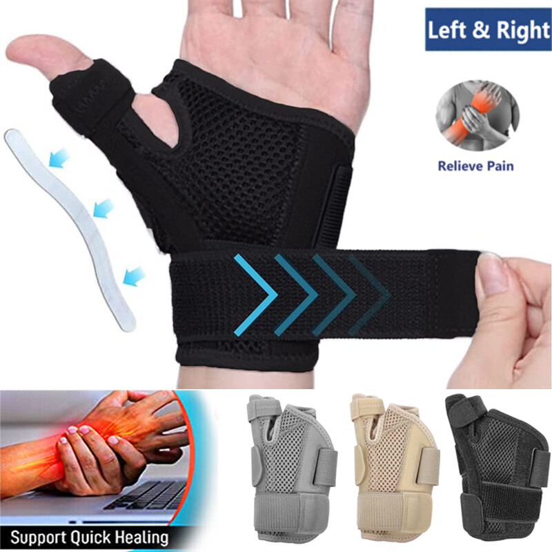 Thumb Spica Splint Brace Support Right Left Hand Carpal Tunnel Pulgar Pulsera