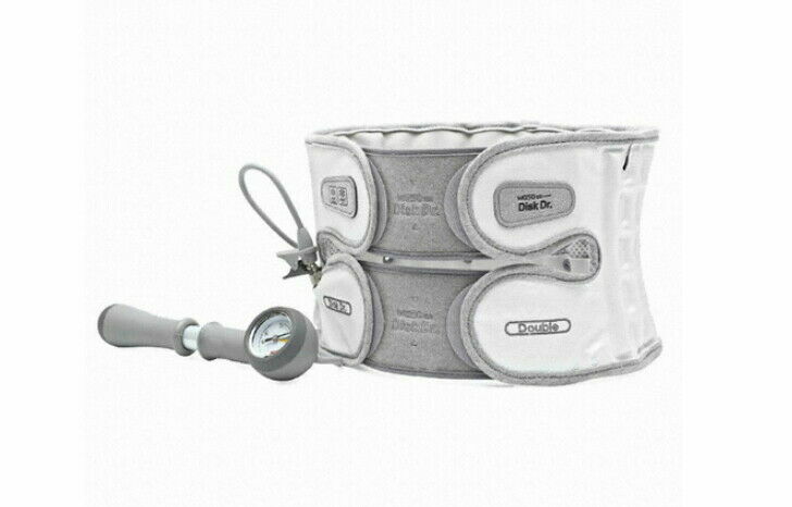 Disk Dr WG50 G2 Waist Disc Traction Rehabilitation Double Pad Air Hand Pump UPS