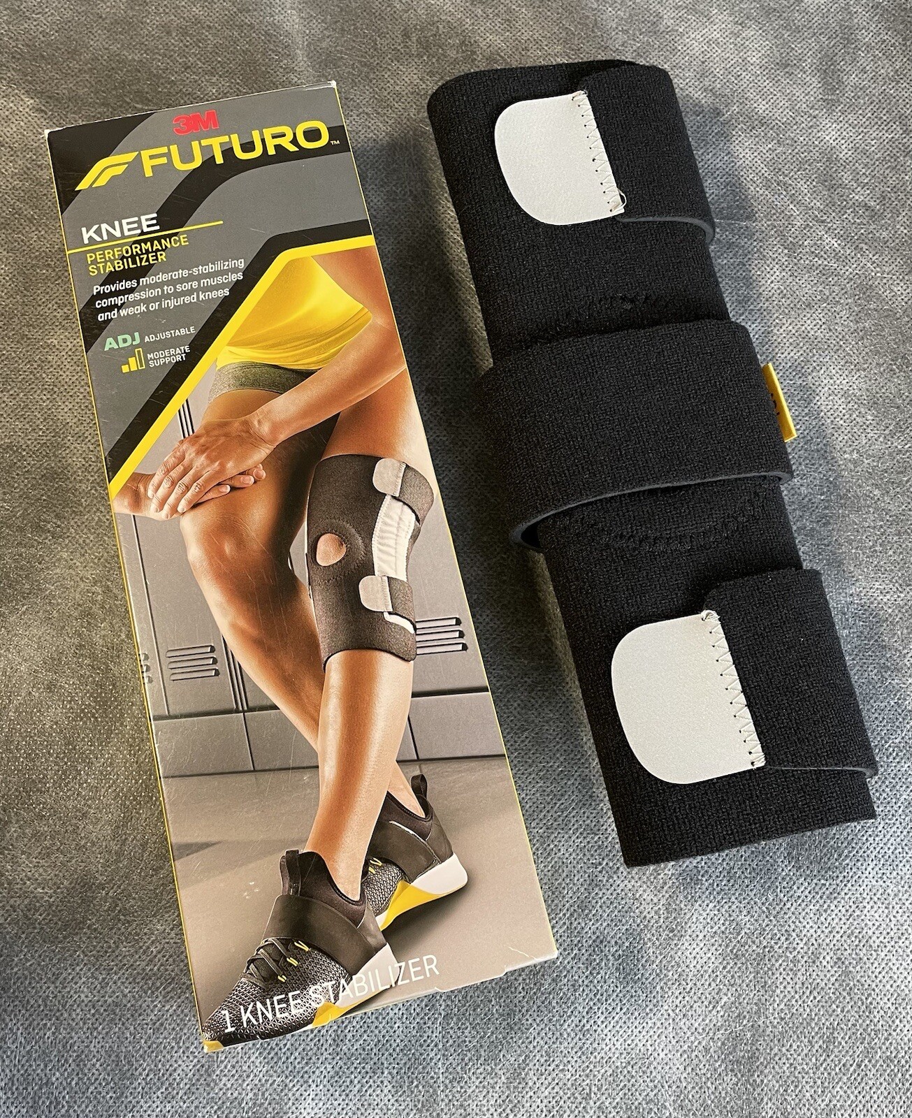 New FUTURO Performance Adjustable Knee Stabilizer NOS