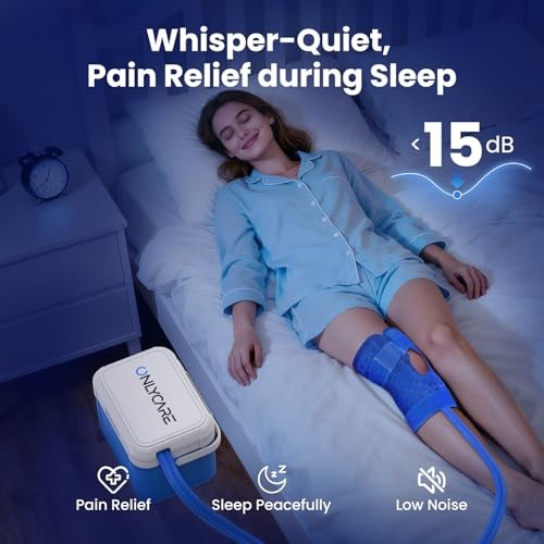 Ice Machine for Knee After Surgery, Portable Cold Therapy Machine, Program Timer