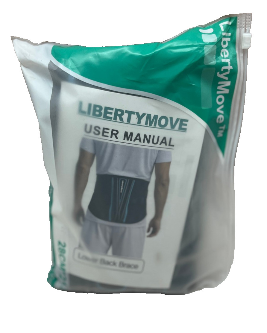 Back Brace Low Back Pain Relief 9″ Wide Lumbar Support Removable Aluminum Panel