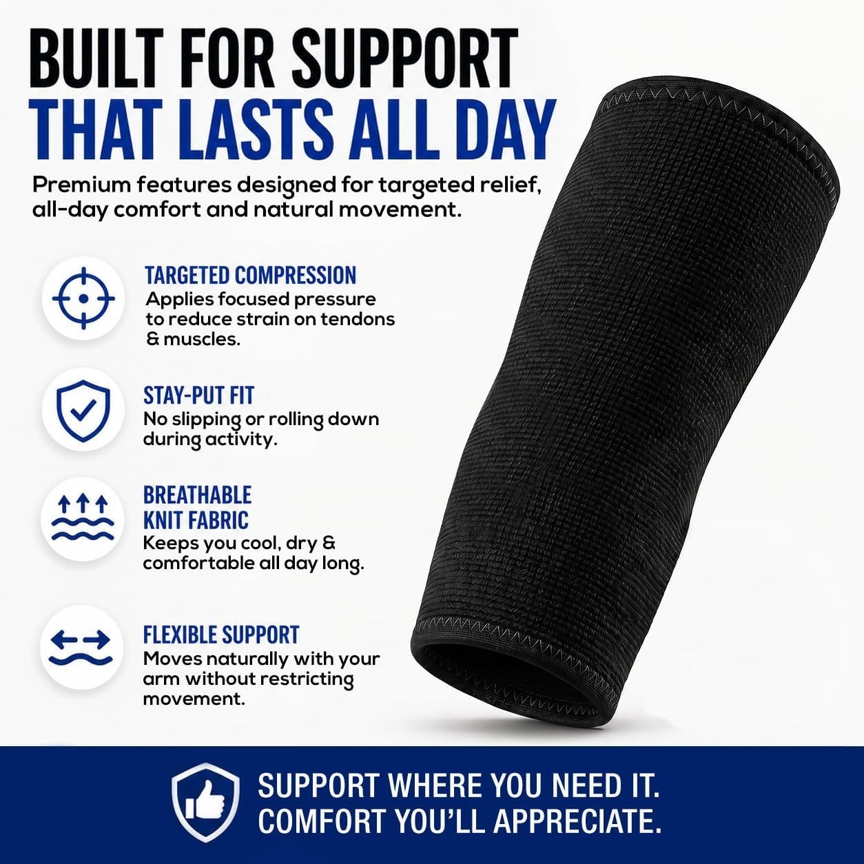 Lightweight Elbow Compression Sleeves – Targeted Support for Athletes & Recovery