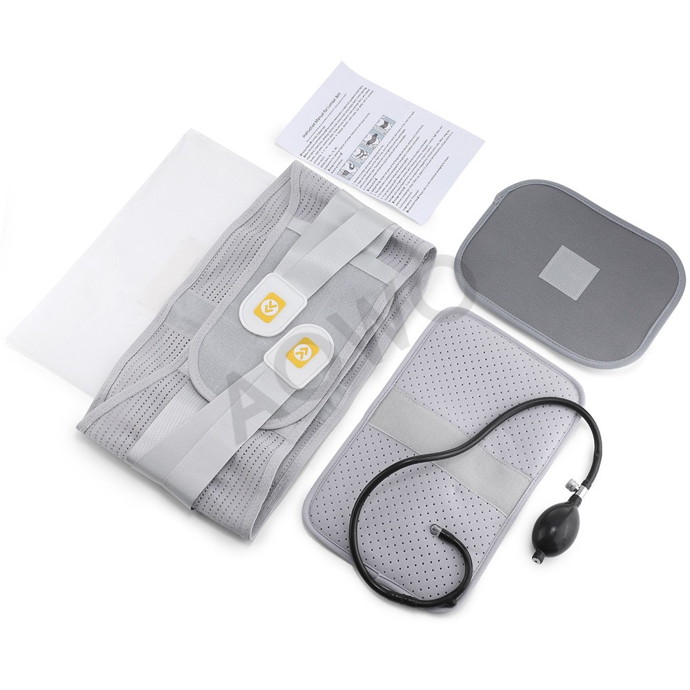 Medical-Grade Lumbar Support Belt for Back Pain Relief with Steel Plates、M-XXL