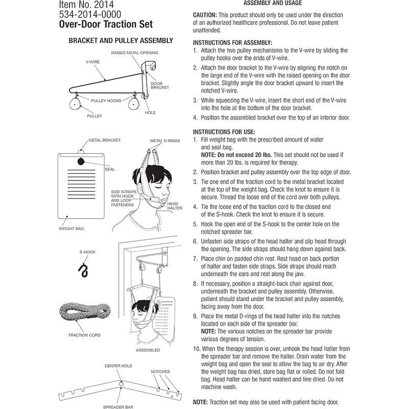 Cervical Traction Device Adjustable Neck Stretcher Pain Relief Home Use