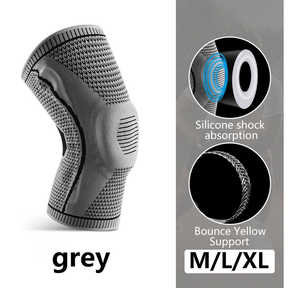 Knee Compression Sleeve Brace Support for Arthritis Pain Relief Sports Running