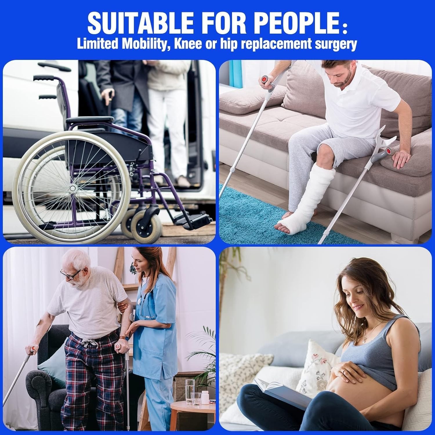 Lightweight 42-Inch Leg Lifter Strap – Ideal Aid for Seniors & Disabled Recovery