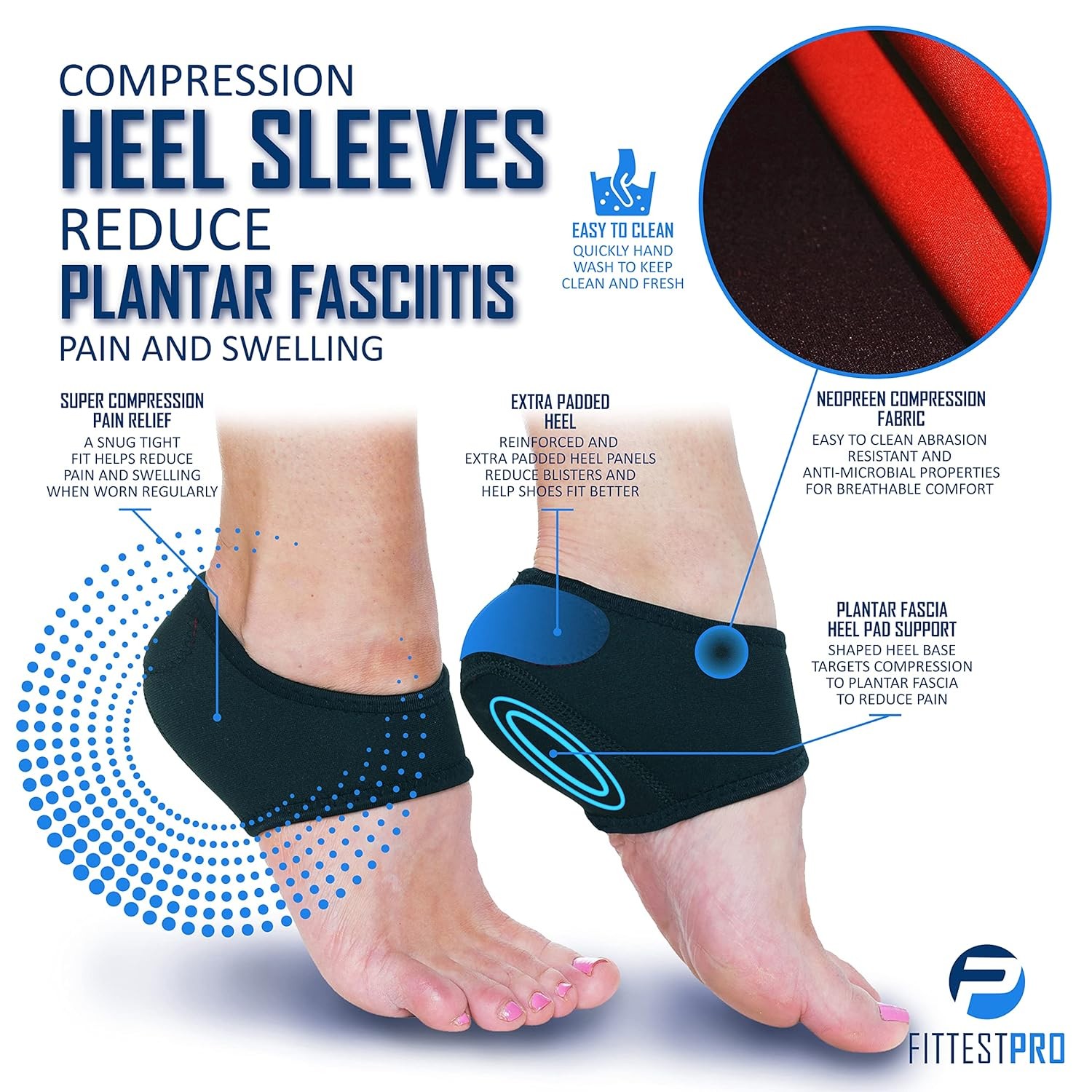 Plantar Fasciitis Relief Foot Pain Treatment Heel Support Kit