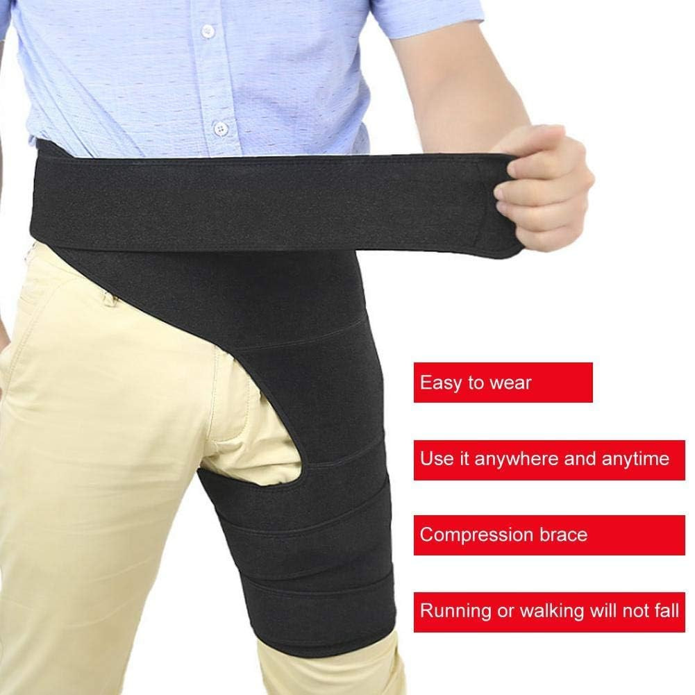 Groin Support Brace, Compression Brace Wrap for Hip, Sciatica Nerve Pain Relief