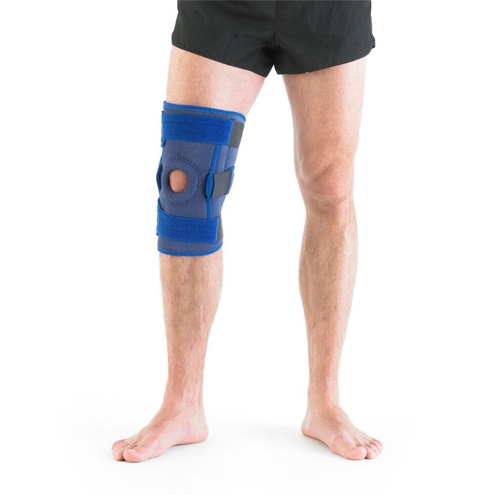 Neo G Stabilized Open Knee Support Brace Universal Size Blue Class 1 Device