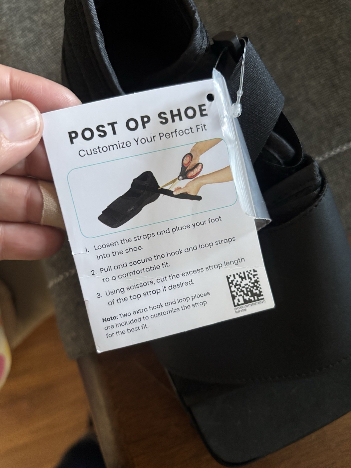Post op shoe small