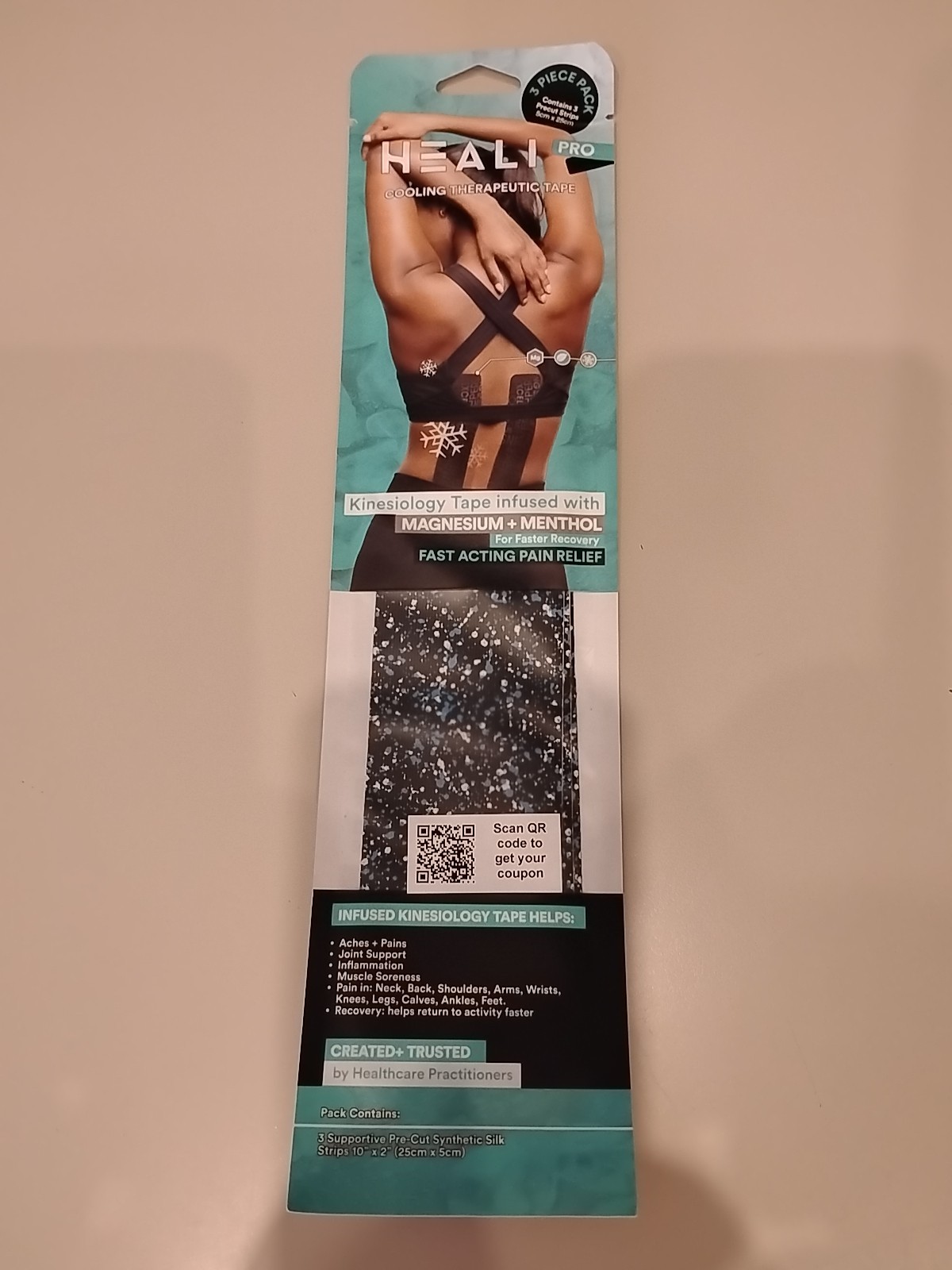 HEALI 3 STRIP PACK ECO COOLING THERAPEUTIC TAPE – NIP