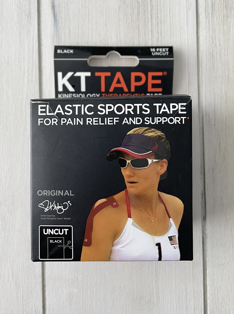 KT Tape Cotton 16 Feet Uncut Kinesiology Therapeutic Elastic Sports Tape Roll A6