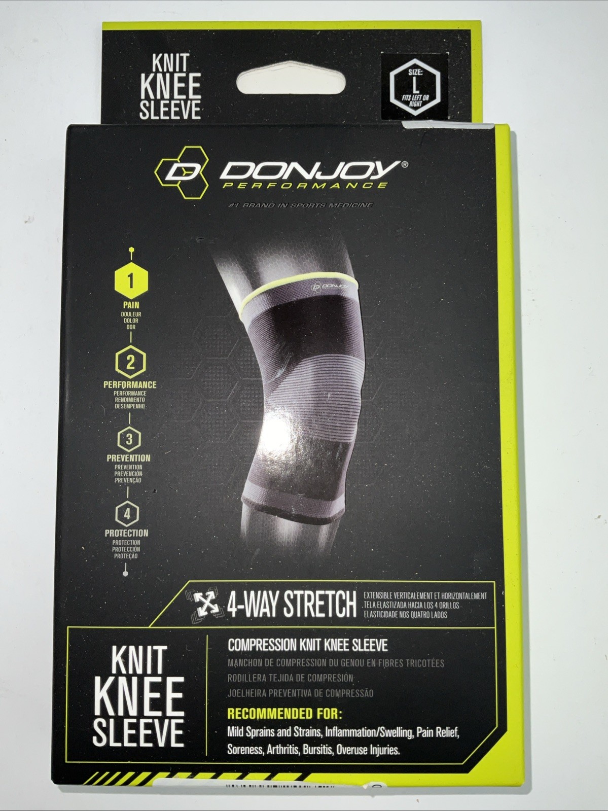 DonJoy Performance ANAFORM Knit Knee Sleeve Large