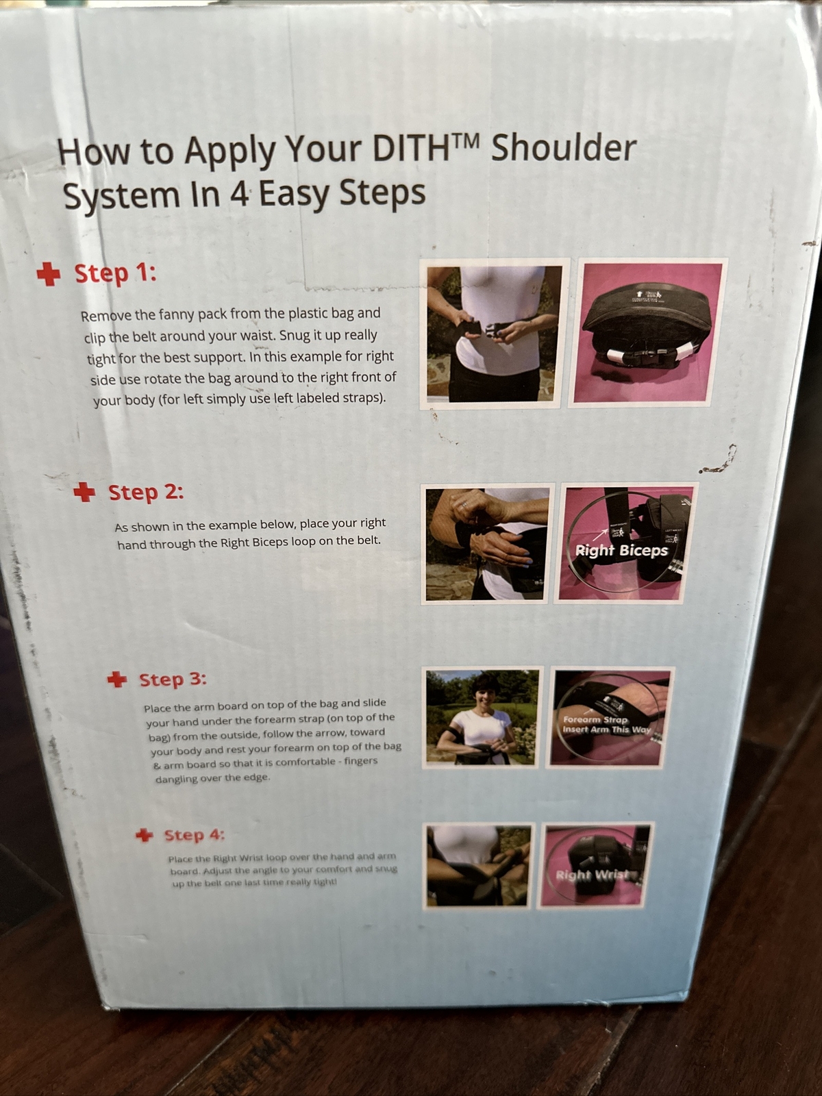 DITH Neck Free Shoulder System Doctor in the House New in Box!