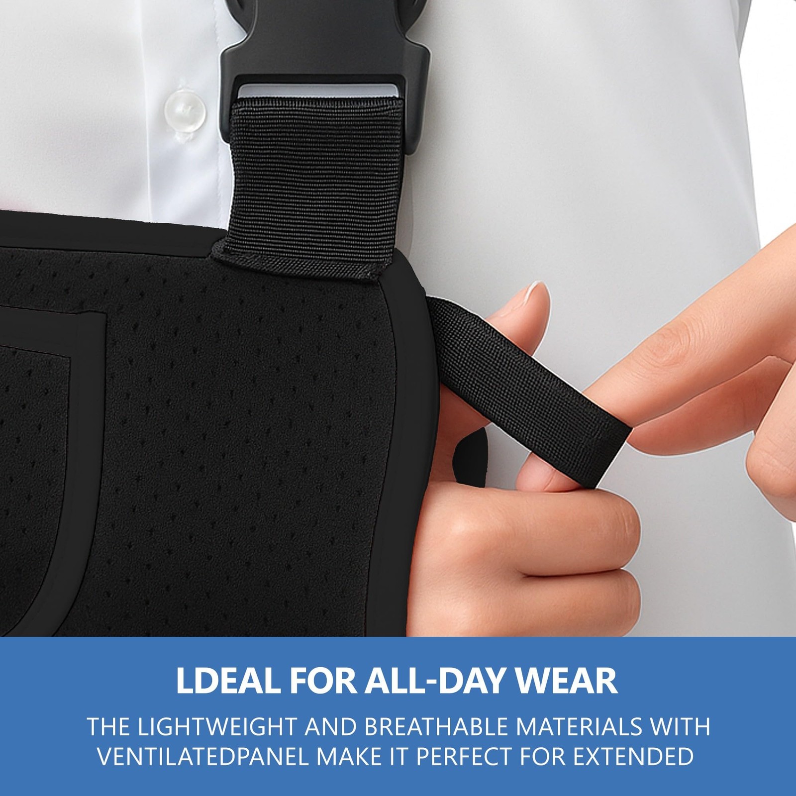 Arm Sling Shoulder Immobilizer Rotator Cuff Support Brace Wrist Elbow Injury