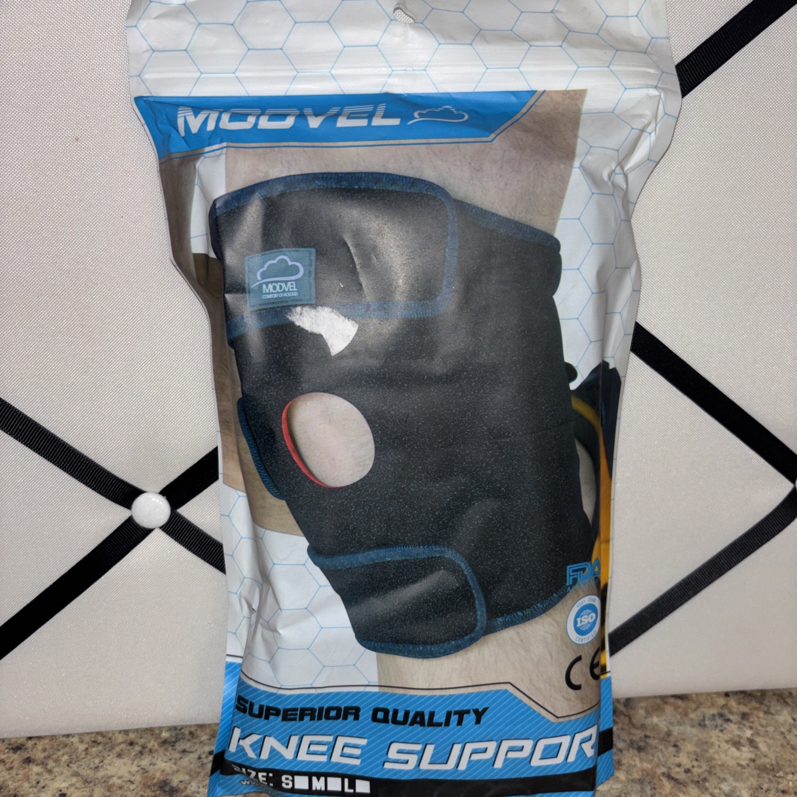 Modvel Knee Support One Size Fits Small Medium Large New In Package