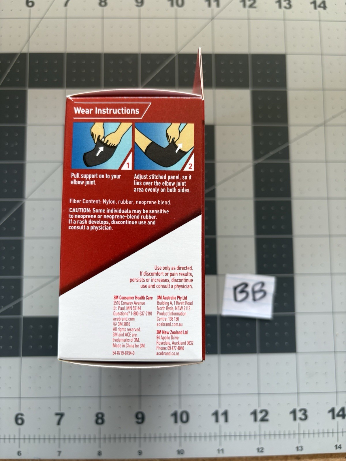 Ace Brand Compress. Elbow Support Size L/XL New/in Box Never Used