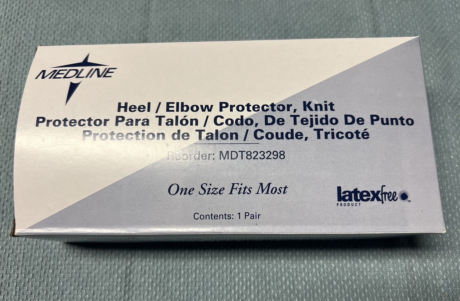 Medline MDT823298 Heel / Elbow Protector Knit Support – New, One Size Fits All