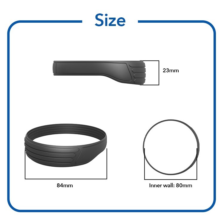 4Pcs Silicone Knee Patellar Tendon Support Strap set of 2 Pairs Sport Band