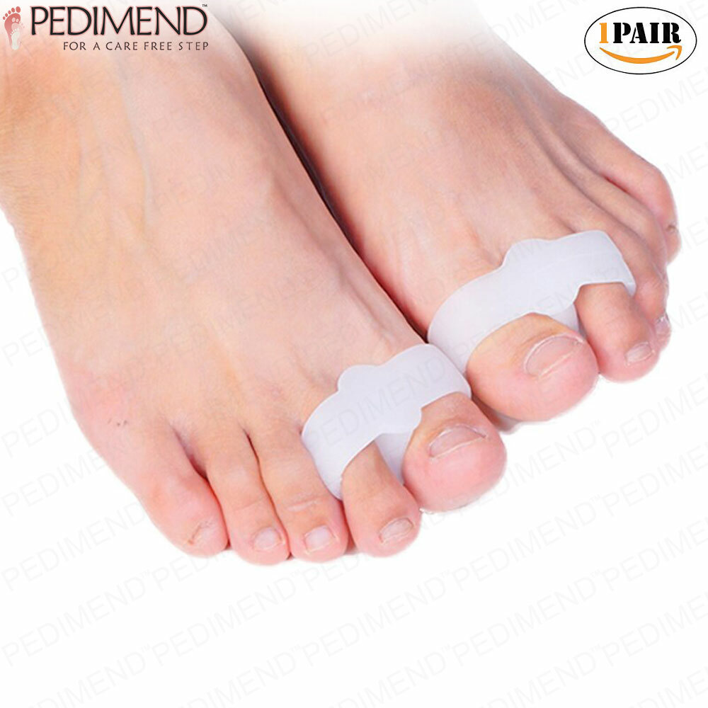 Pedimend™ Silicone Gel Double Loop Bunion Corrector Toe Separators & Toes Spacer
