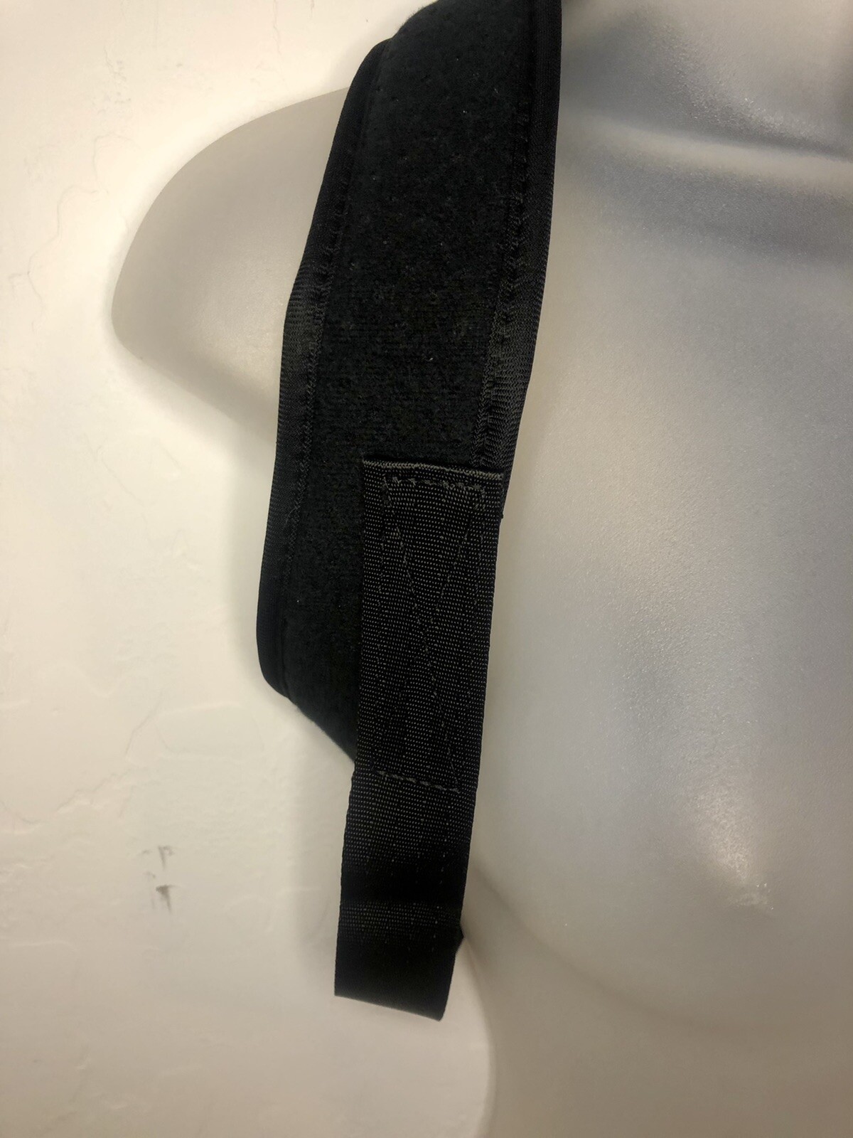 Upper Back Brace Posture Corrector with Strap Covers – Black – Medium