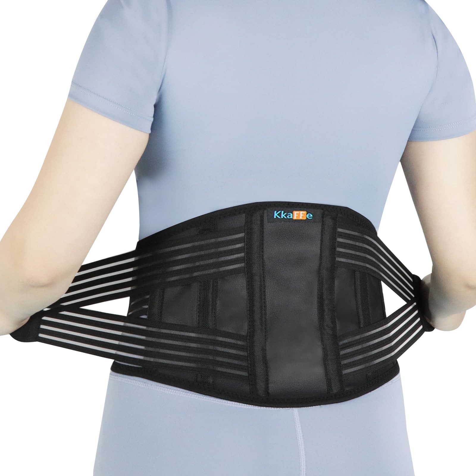 KkaFFe Back Brace Black Medium