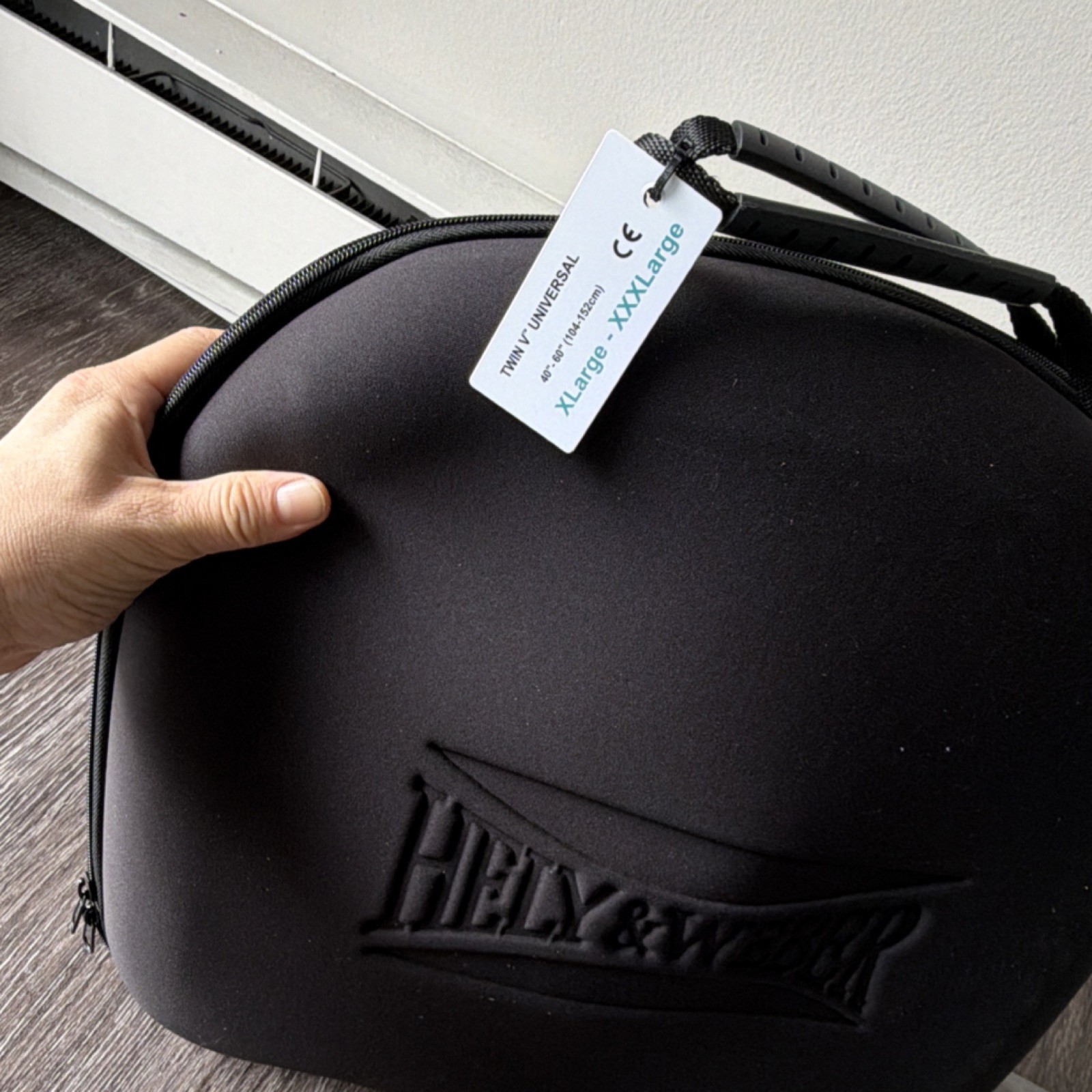 Hely & Weber Twin V Universal Brace Black CE X-Large XX-Large Orthopedic