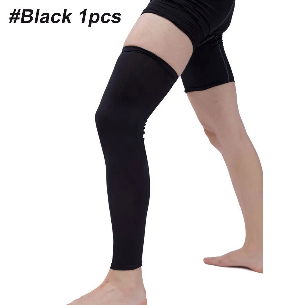 1Pcs Full Leg Sleeves Long Compression Leg Sleeve Knee Sleeves Protect Leg, for