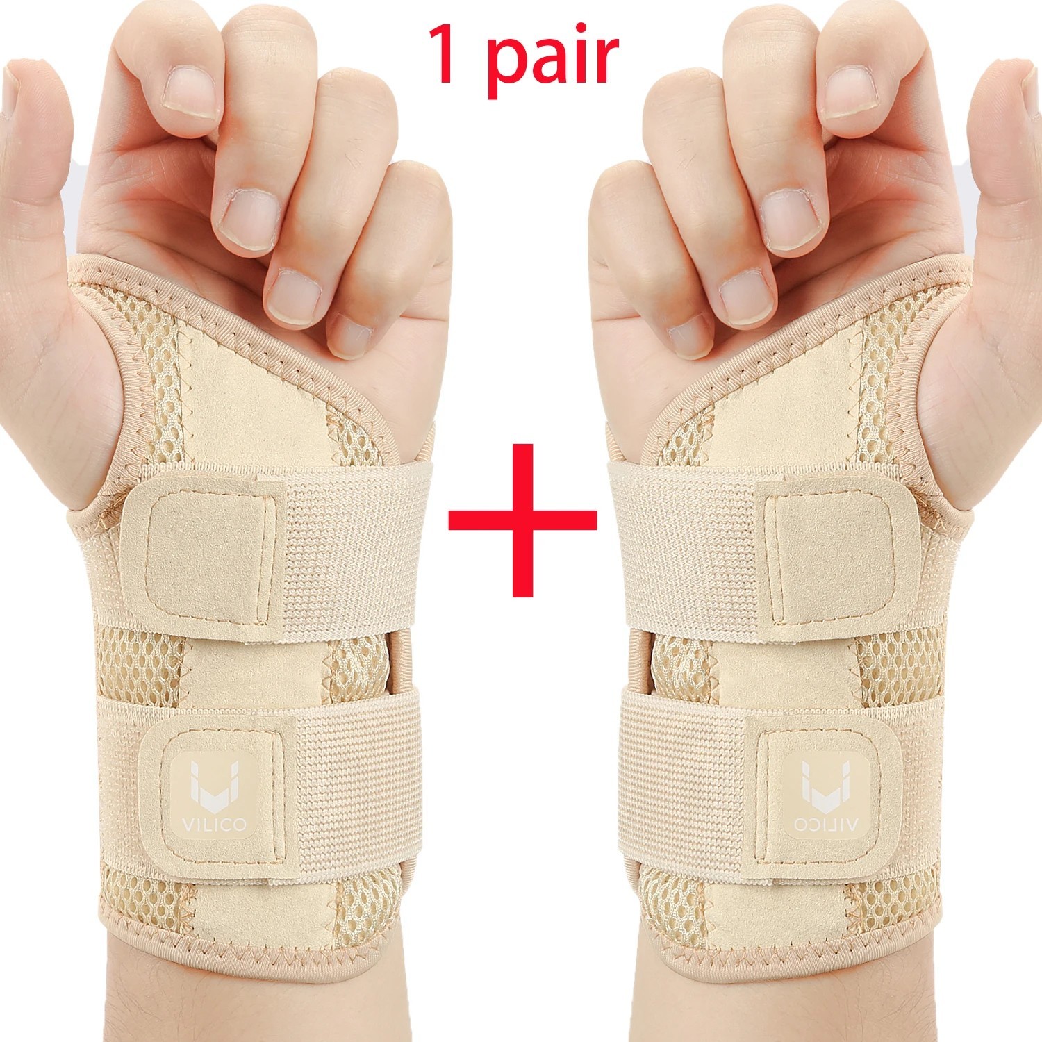 Left Right Wrist Support Brace Hand Splint Carpal Tunnel Sprain Arthritis Sports