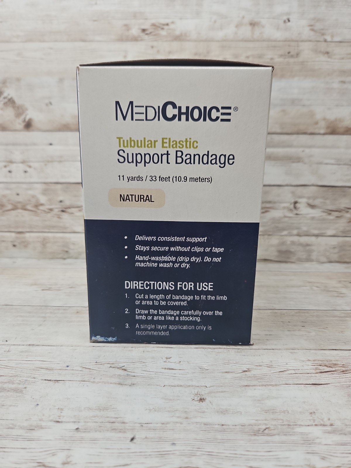 MediChoice Tubular Elastic Support Bandage Natural Size: G 4.5″x 11 yds MADE USA