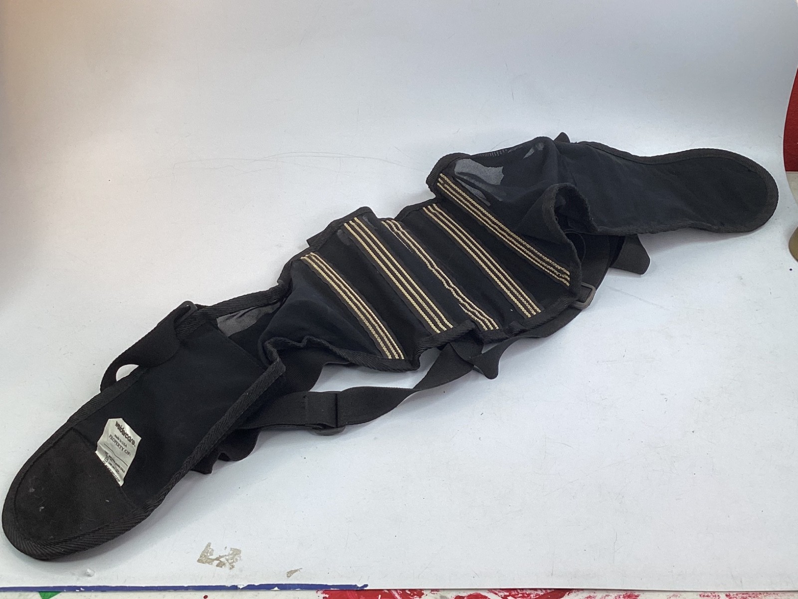 Weider Industrial Style Back Support – Black – Size XL 45-49 Waist