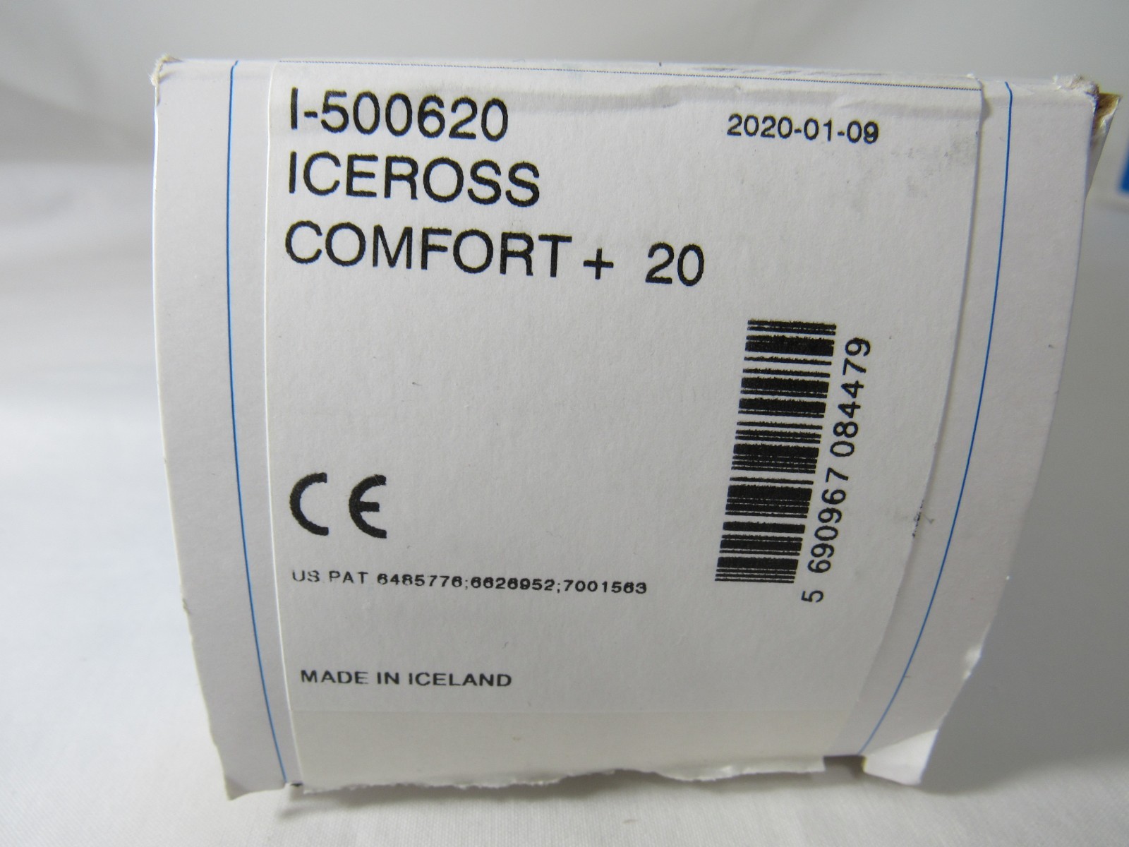 NEW OSSUR ICEROSS comfort + 20 prosthetic I-540620 with pin