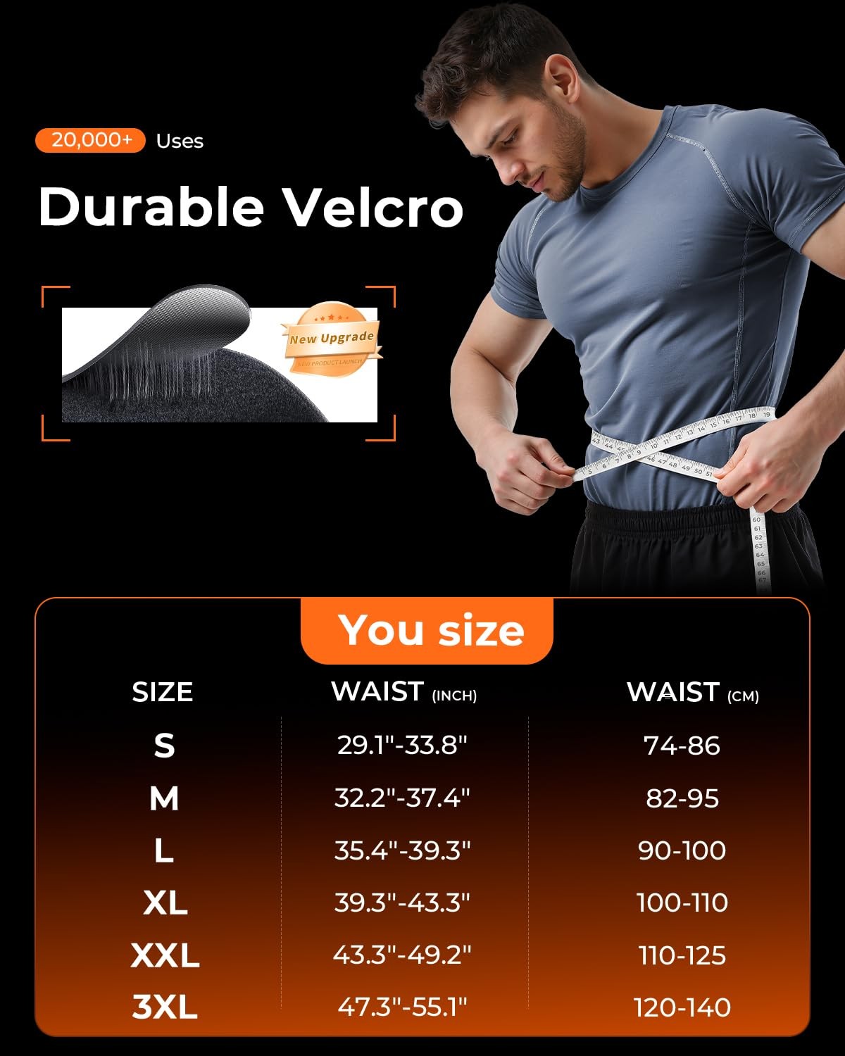 Ultra Breathable Work Back Brace for Men & Women [Upgraded Medical-Grade Supp…