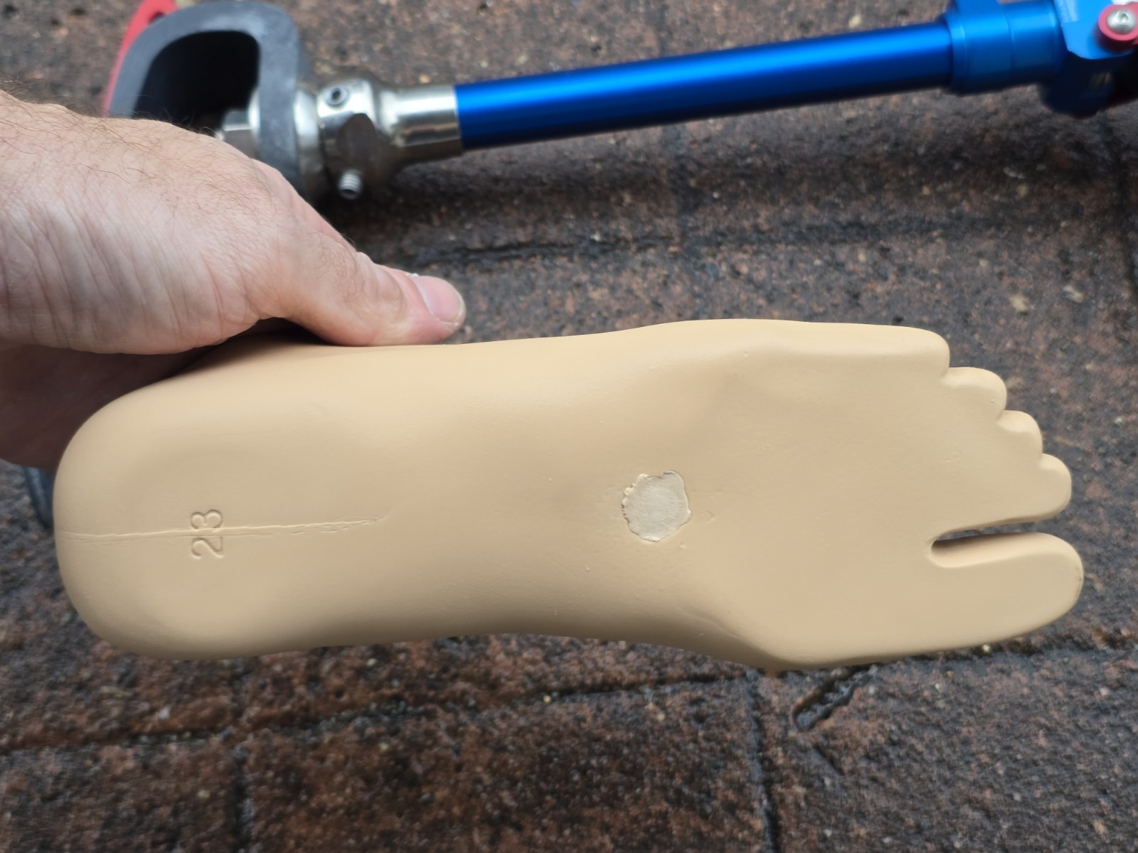 Fillauer Prosthetic Above The Knee Right Leg K2 Foot