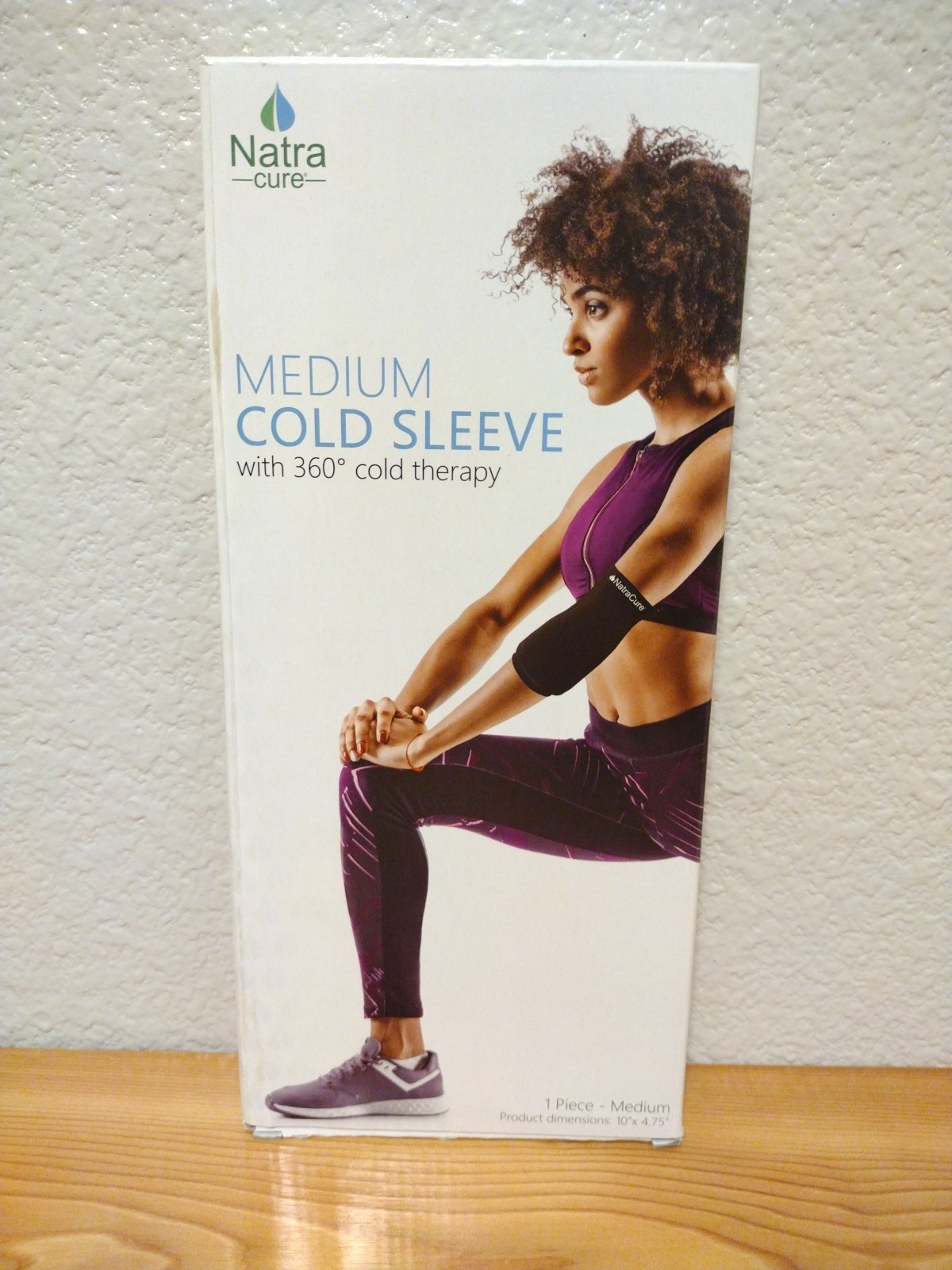 Natracure Size Medium Slide On Cold Therapy Compression Cold Sleeve Brand New!