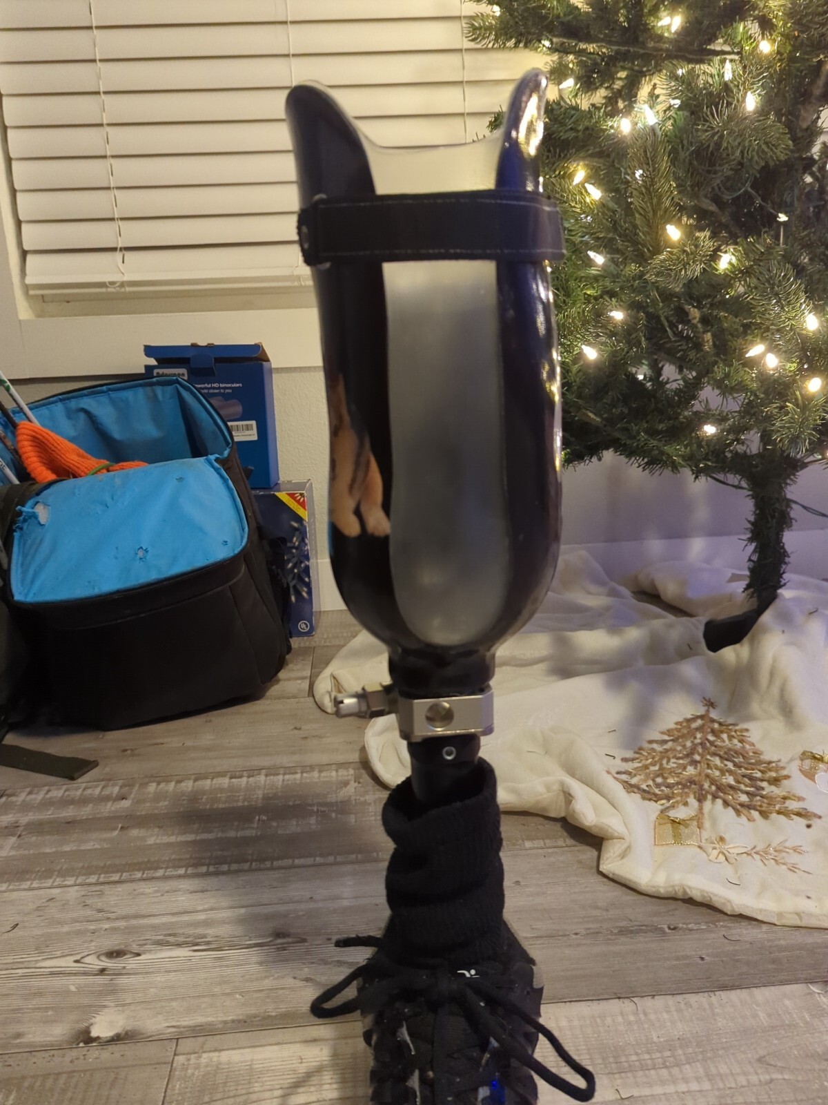 prosthetic leg