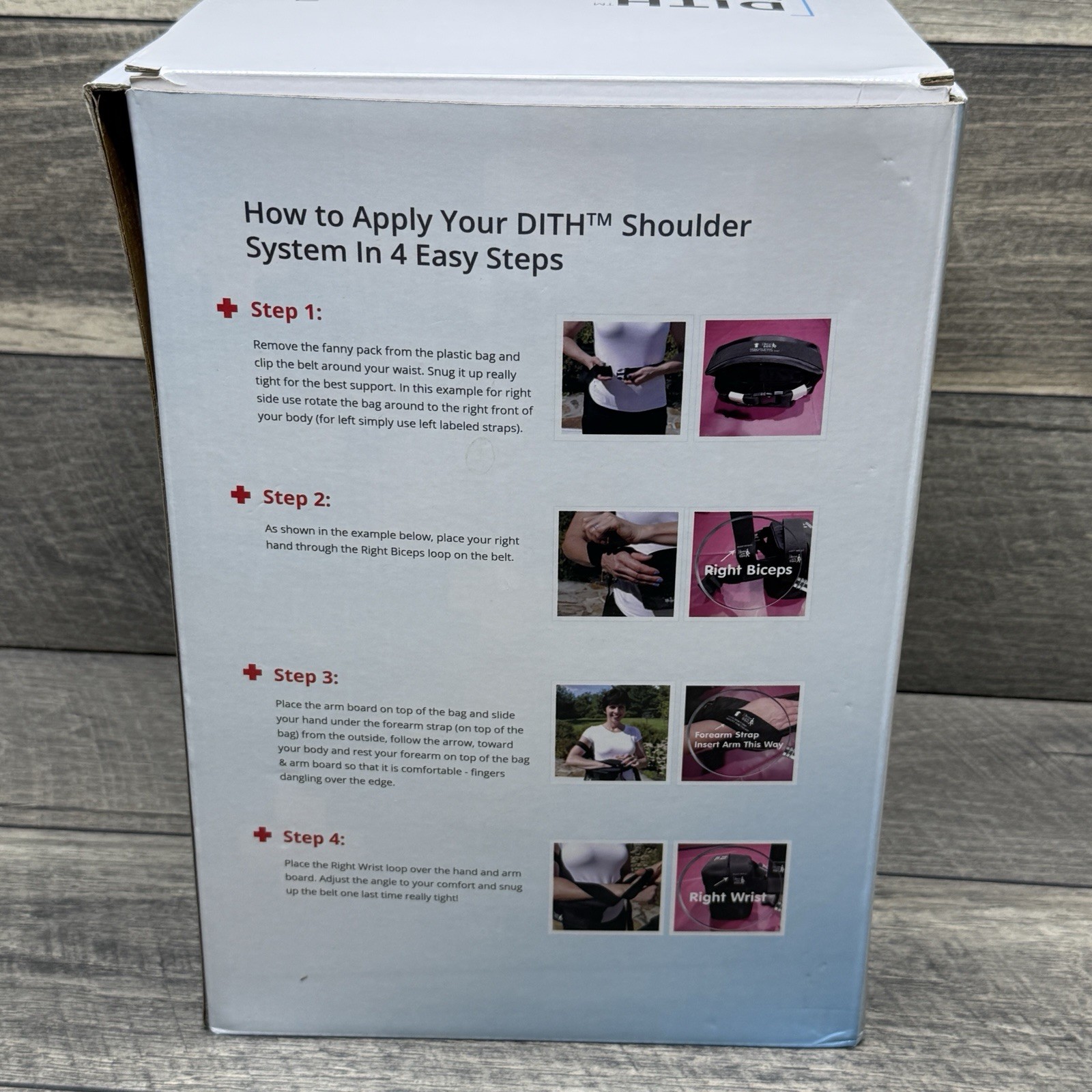 DITH Doctor in the House Neck Free Shoulder Sling System with Instructional DVD
